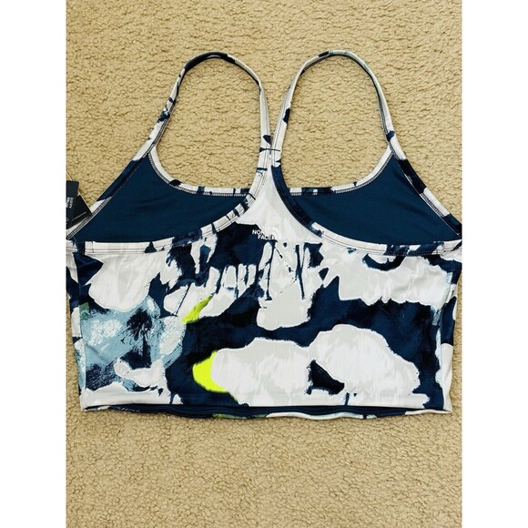 NWT The North Face Women's Dune Sky Tanklette CL67 In Navy Abstract Sz XL - Picture 7 of 14